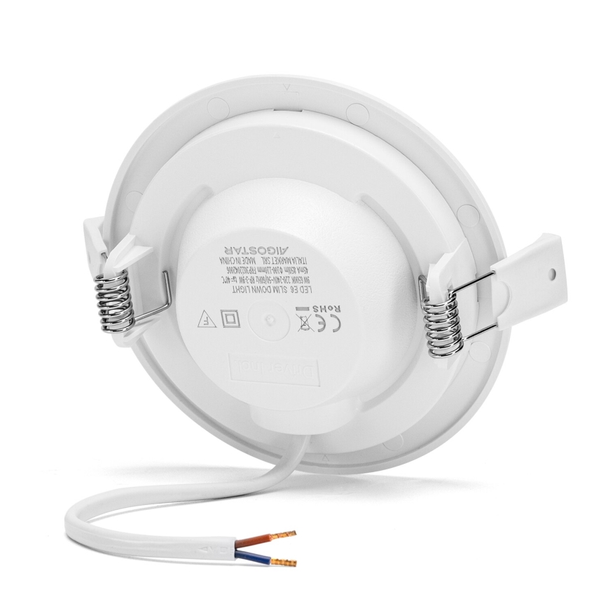 Aigostar - LED Oprawa wpuszczana ULTRATHIN LED/9W/230V 6000K biały