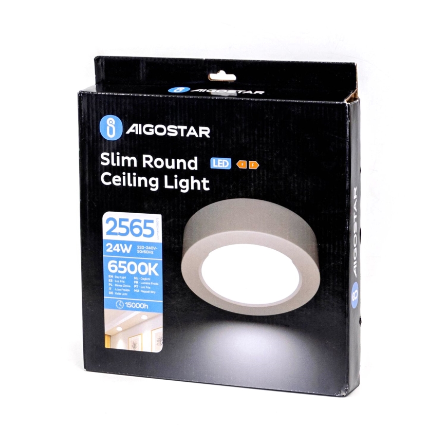 Aigostar - LED Oprawa wpuszczana ULTRATHIN LED/9W/230V 6000K biały