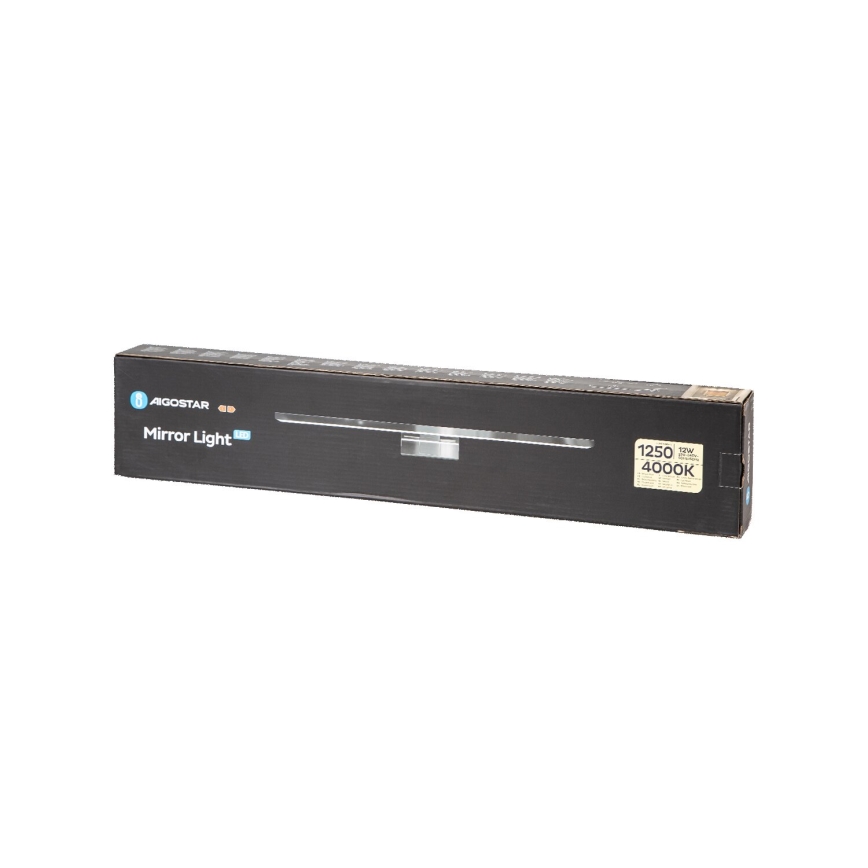 Aigostar - Oświetlenie LED do łazienkowego lustra LED/12W/230V 4000K 60cm IP44 aluminium