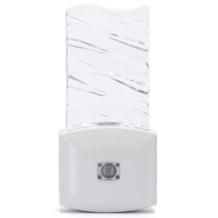 Aigostar - LED Lampka nocna z czujnikiem zmierzchu LED/0,2W/230V 3000K