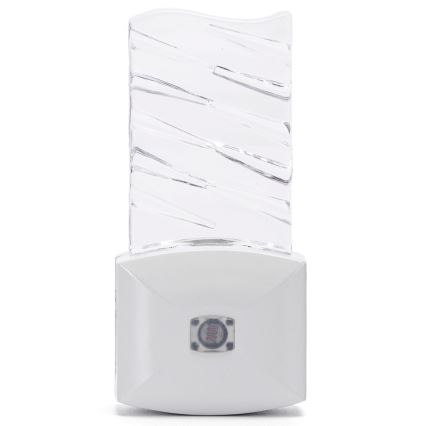 Aigostar - LED Lampka nocna z czujnikiem zmierzchu LED/0,2W/230V 6500K