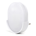 Aigostar - LED Oświetlenie nocne z czujnikiem LED/1W/230V 6500K elipsa