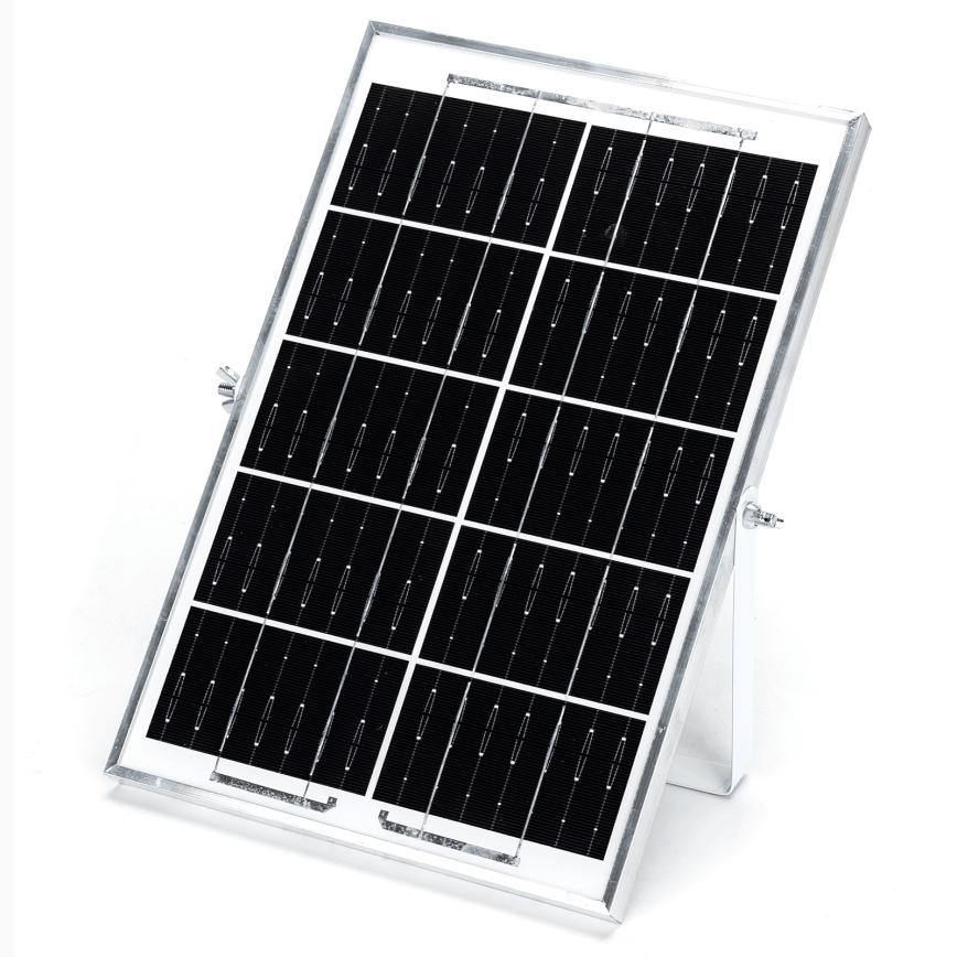 Aigostar - LED Oświetlenie solarne 2xLED/35W/12V 6000 mAh 6500K śr. 16,8 cm + pilot zdalnego sterowania