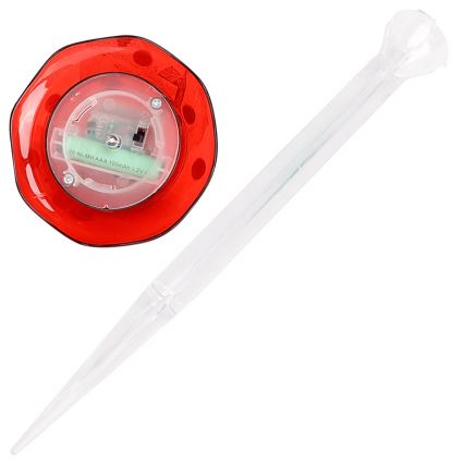 Aigostar - LED Oświetlenie solarne LED/0,006W/1,2V 100 mAh 2700K IP44 czerwony