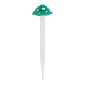Aigostar - LED Oświetlenie solarne LED/0,006W/1,2V 100 mAh 2700K IP44 zielony