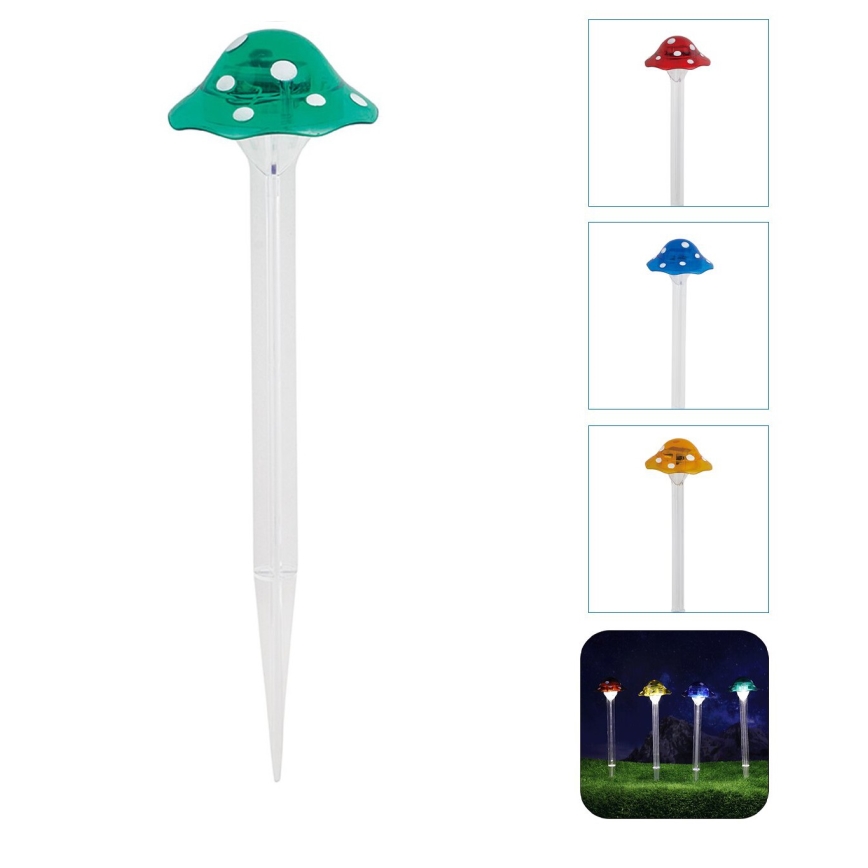 Aigostar - LED Oświetlenie solarne LED/0,006W/1,2V 100 mAh 2700K IP44 zielony