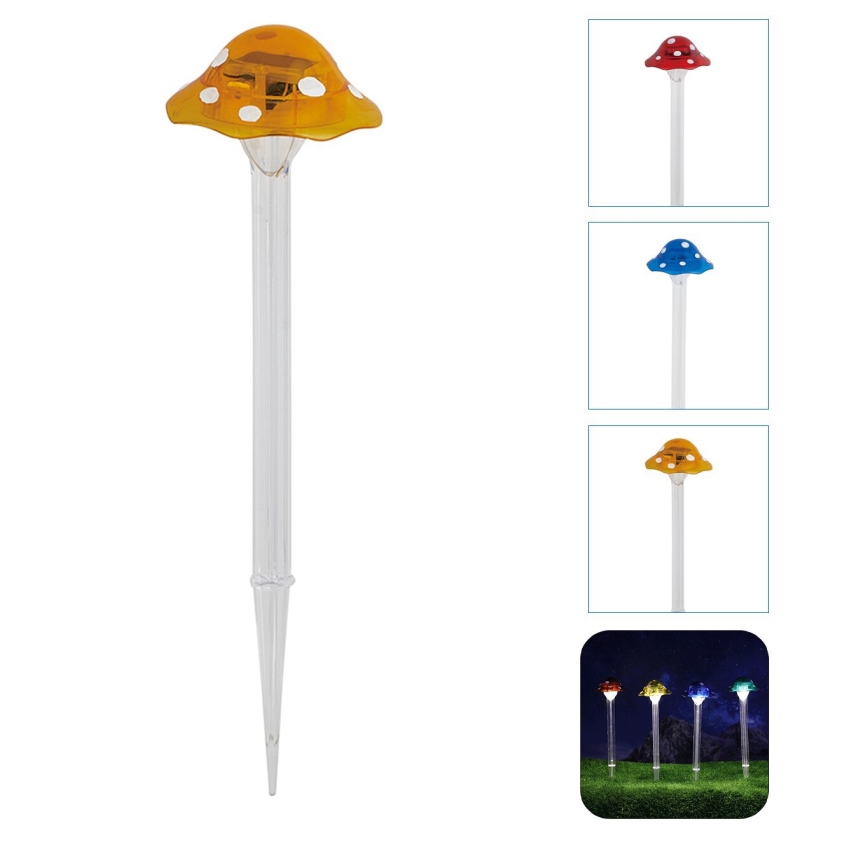Aigostar - LED Oświetlenie solarne LED/0,006W/1,2V 100 mAh 2700K IP44 żółty