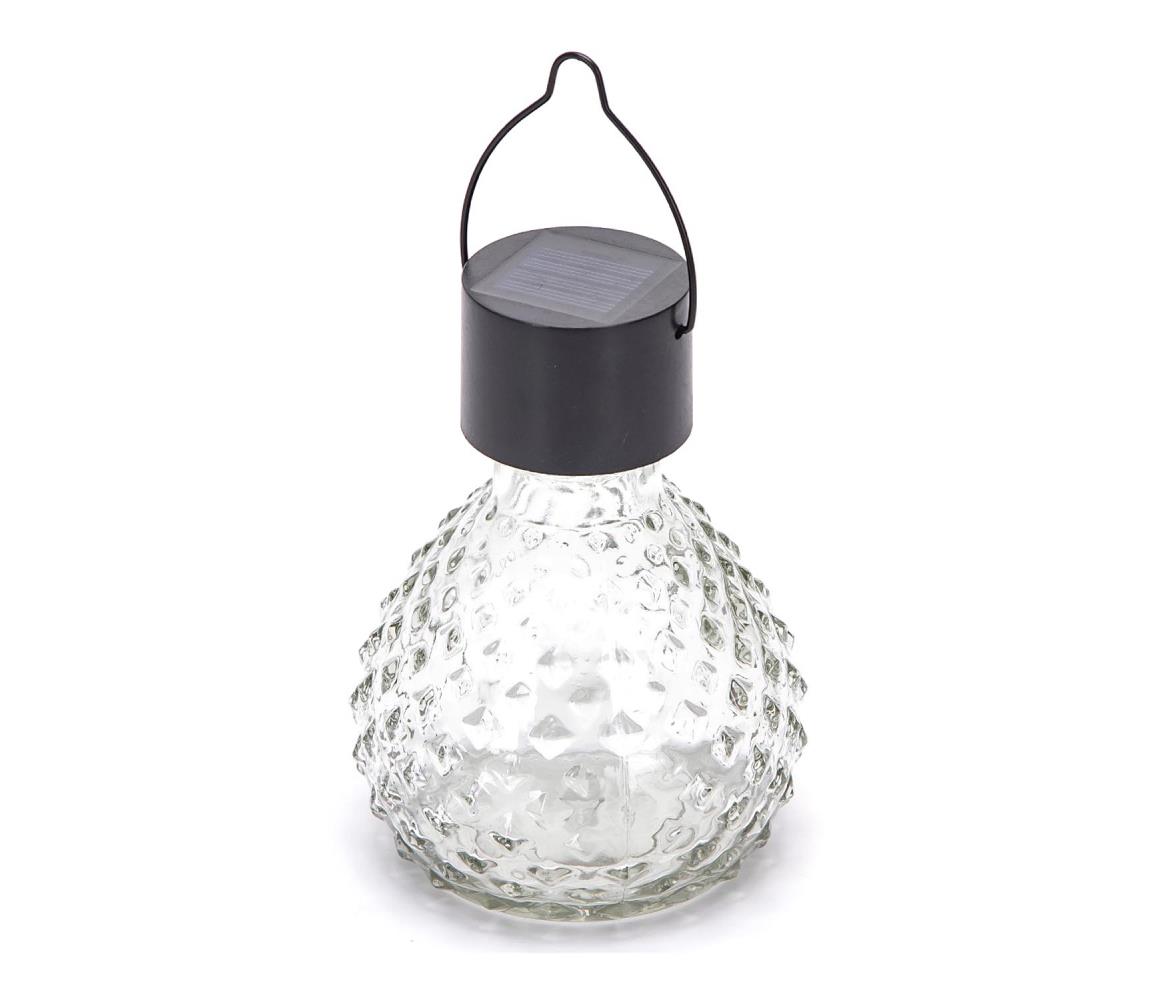- LED Oświetlenie solarne LED/0,006W/1,2V czarne 2700K IP44