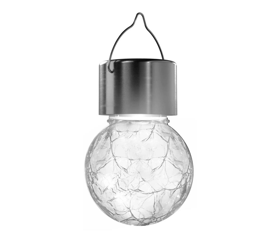 - LED Oświetlenie solarne LED/0,006W/1,2V śr. 6 cm 6500K IP44
