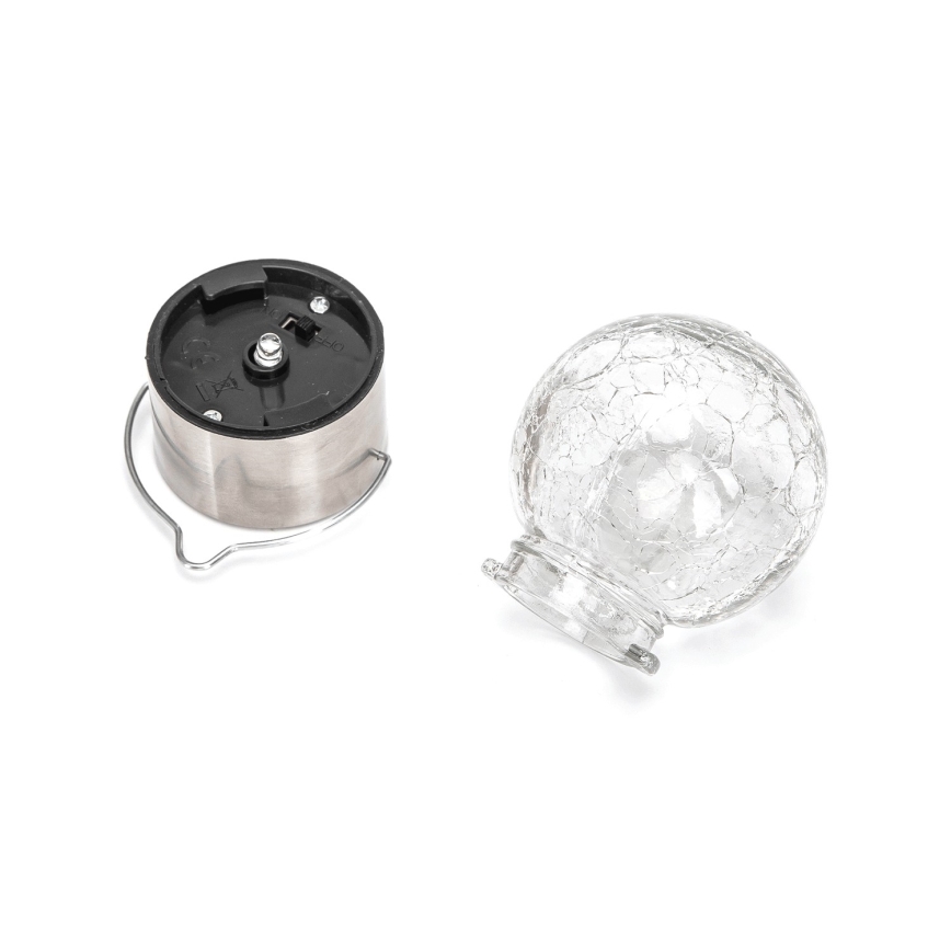 Aigostar - LED Oświetlenie solarne LED/0,006W/1,2V śr. 6 cm 100 mAh 6500K IP44
