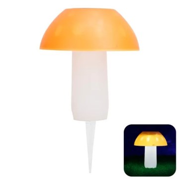Aigostar - LED Oświetlenie solarne LED/0,024W/1,2V 200 mAh 2700K IP44 boletus