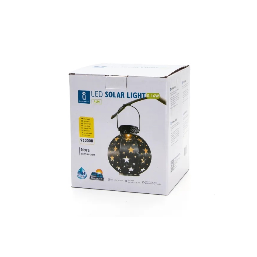 Aigostar - LED Oświetlenie solarne LED/0,16W/2V 3000K IP44