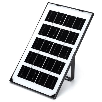 Aigostar - LED Oświetlenie solarne LED/35W/12V 3000 mAh 6500K śr. 16,8 cm + pilot zdalnego sterowania