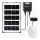 Aigostar - LED Oświetlenie solarne LED/35W/12V 3000 mAh 6500K śr. 16,8 cm + pilot zdalnego sterowania