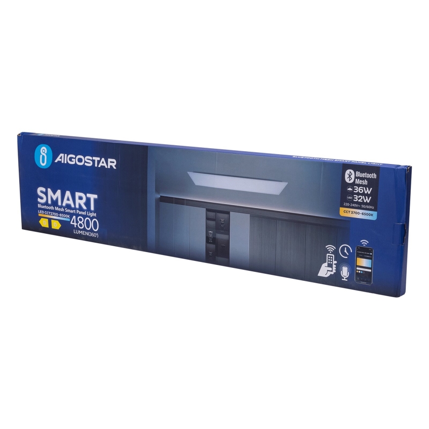Aigostar - LED Panel ściemnialny wpuszczany MESH LED/36W/230V 2700-6500K 120x30 cm