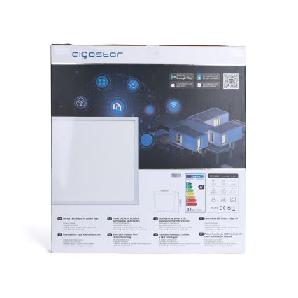 Aigostar - LED panel sufitowy ściemnialny 32W/230V Wi-Fi 60x60 cm