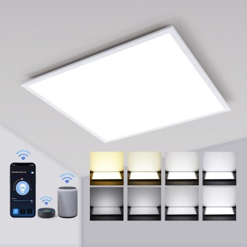 Aigostar - LED panel sufitowy ściemnialny 32W/230V Wi-Fi 60x60 cm