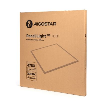 Aigostar - LED Panel wpuszczany LED/28W/230V 62x62 cm 3000K