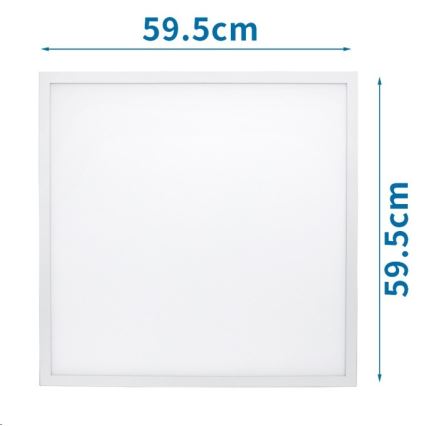 Aigostar - LED Panel wpuszczany LED/40W/230V 6500K 60x60cm