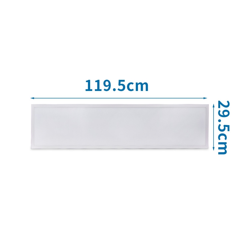 Aigostar - LED Panel wpuszczany LED/50W/230V 4000K 120x30cm biały