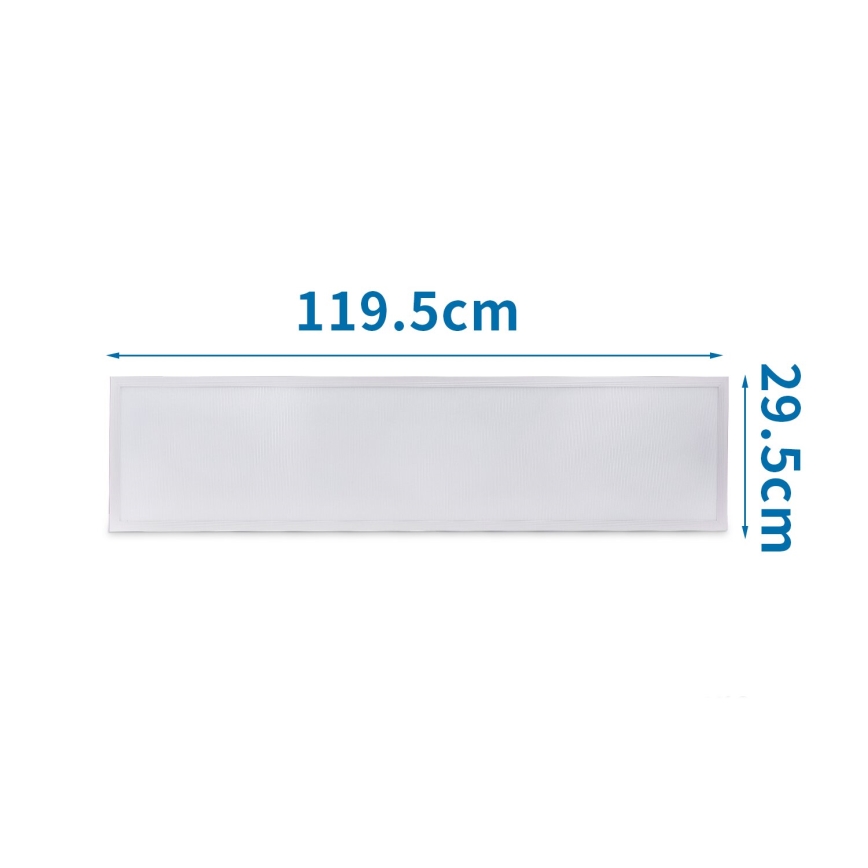 Aigostar - LED Panel wpuszczany LED/60W/230V 6500K 120x30cm biały