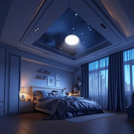 Aigostar - LED Ściemnialny plafon łazienkowy MESH Smart LED/12W/230V 3000-6500K IP44 + pilot zdalnego sterowania