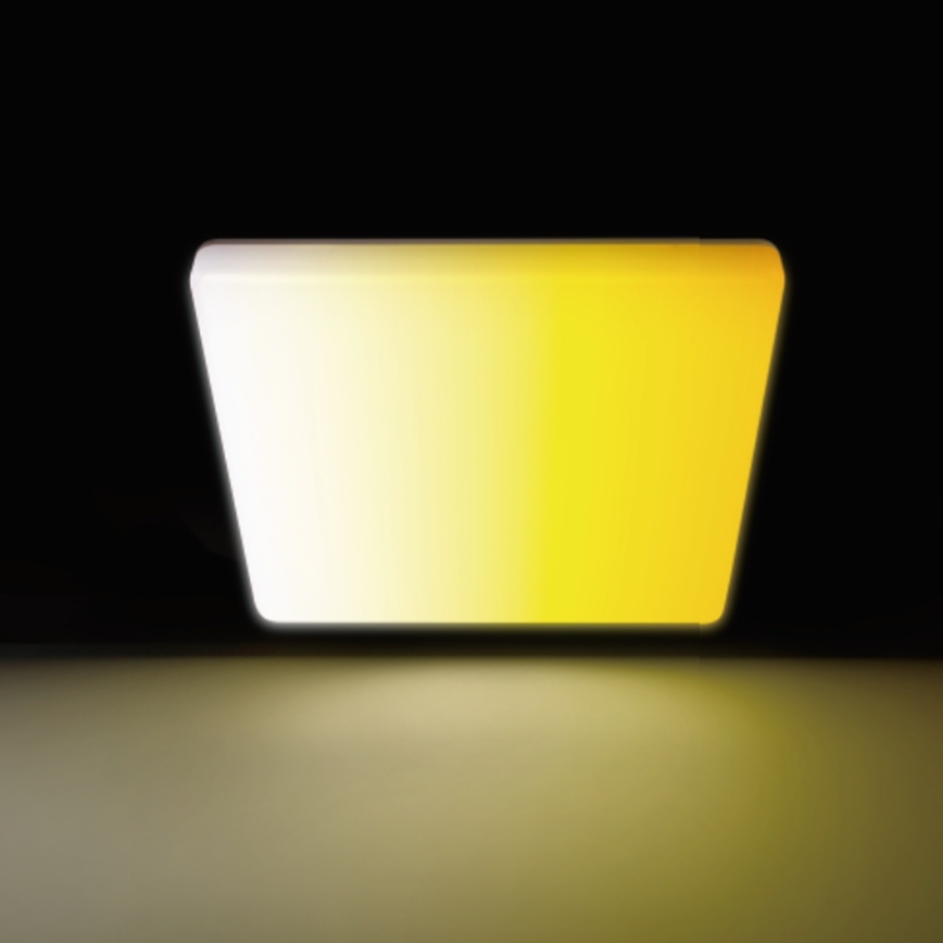 Aigostar - Ściemnialna oprawa sufitowa LED do łazienki LED/18W/230V 3000K-6500K IP54 + pilot zdalnego sterowania