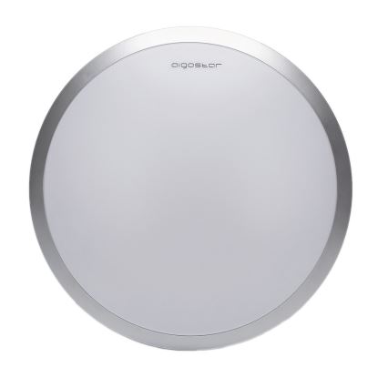 Aigostar - LED Plafon LED/24W/230V 4000K matowy chrom