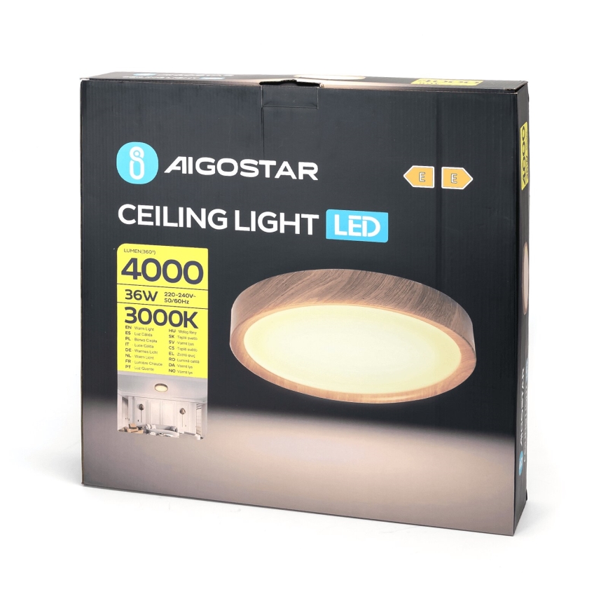 Aigostar - LED Plafon LED/36W/230V 3000K śr. 48,1 cm