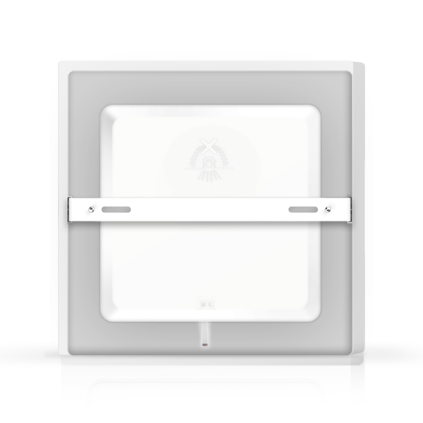 Aigostar - LED Plafon natynkowy LED/12W/230V 17,3x17,3 cm 3000K biały