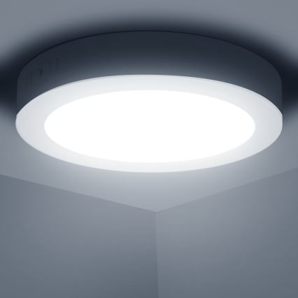 Aigostar - LED Plafon natynkowy LED/12W/230V śr. 17,4 cm 6500K biały