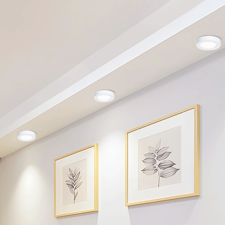 Aigostar - LED Plafon natynkowy LED/12W/230V śr. 17,4 cm 6500K biały