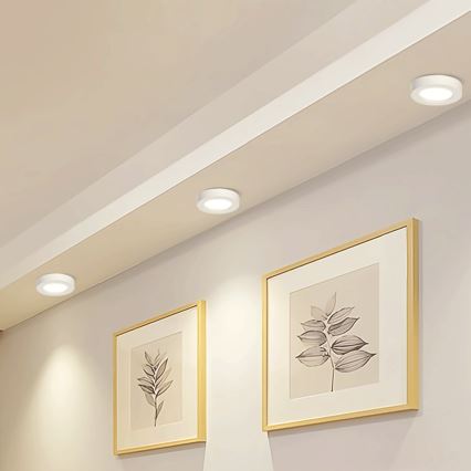 Aigostar - LED Plafon natynkowy LED/18W/230V śr. 22,6 cm 4000K biały