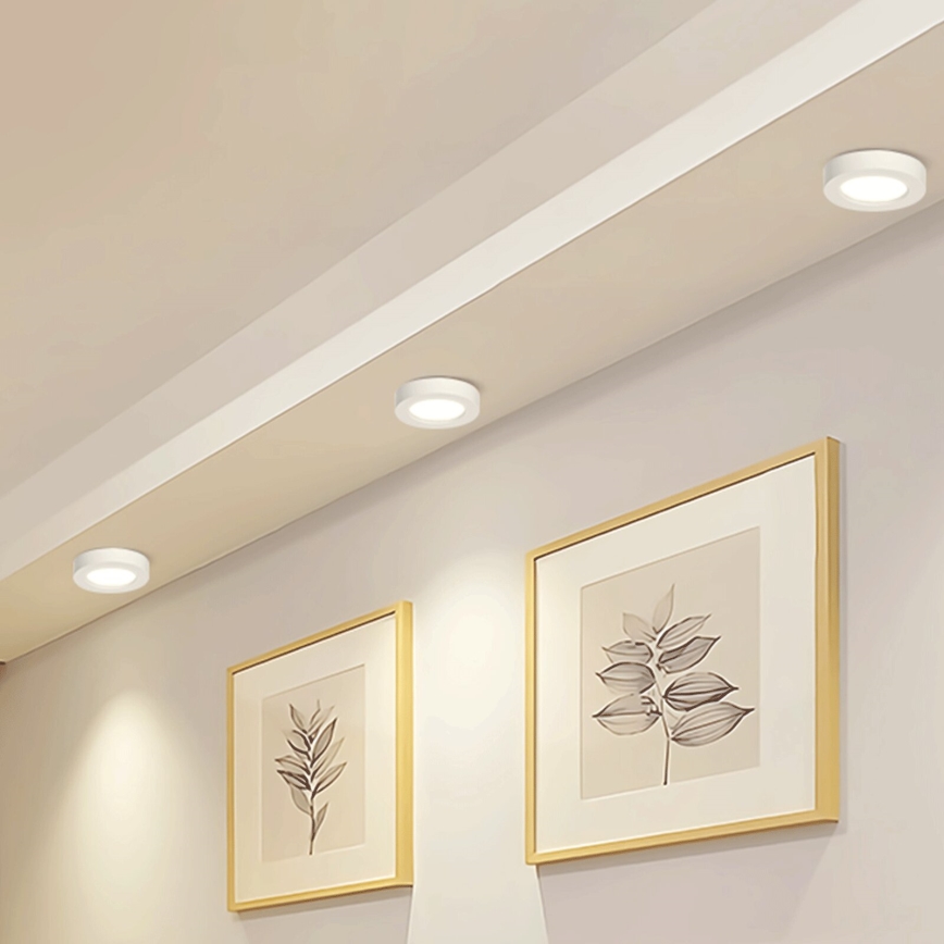 Aigostar - LED Plafon natynkowy LED/18W/230V śr. 22,6 cm 4000K biały