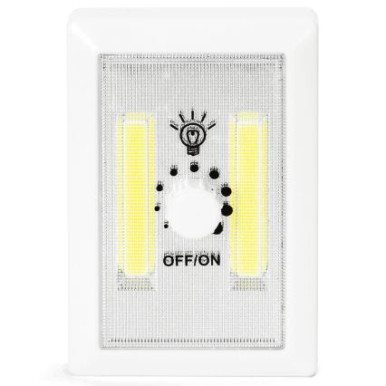 Aigostar - LED Przenośna lampka nocna LED/3xAAA 6500K