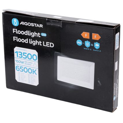 Aigostar - LED Reflektor LED/150W/230V 6500K IP65 czarny