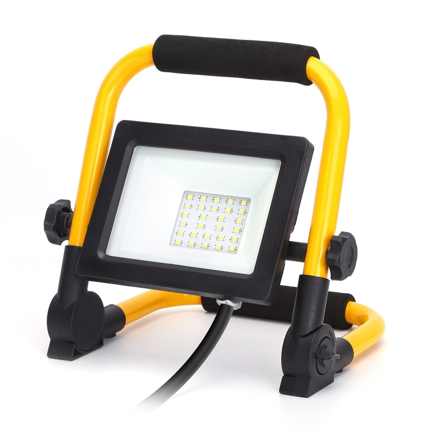 Aigostar - LED Reflektor na stojaku LED/20W/230V 6500K IP65