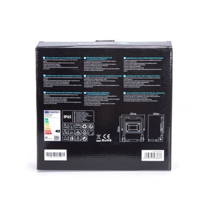 Aigostar - LED Reflektor na stojaku LED/50W/230V 6500K IP65