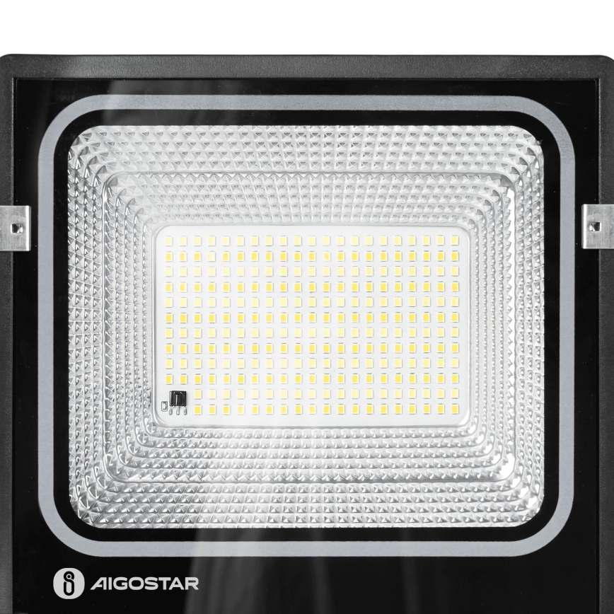 Aigostar - LED reflektor solarny LED/100W/3,2V 2000mAh 3000K/4000K/6500K IP66 + zdalne sterowanie