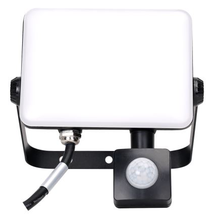 Aigostar - LED Reflektor z czujnikiem LED/30W/230V 6500K IP65 czarny