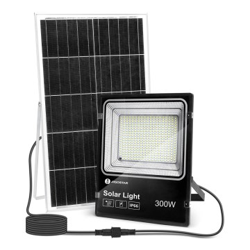 Aigostar - LED regulowany reflektor solarny LED/300W/3,2V IP66 25000 mAh + pilot zdalnego sterowania