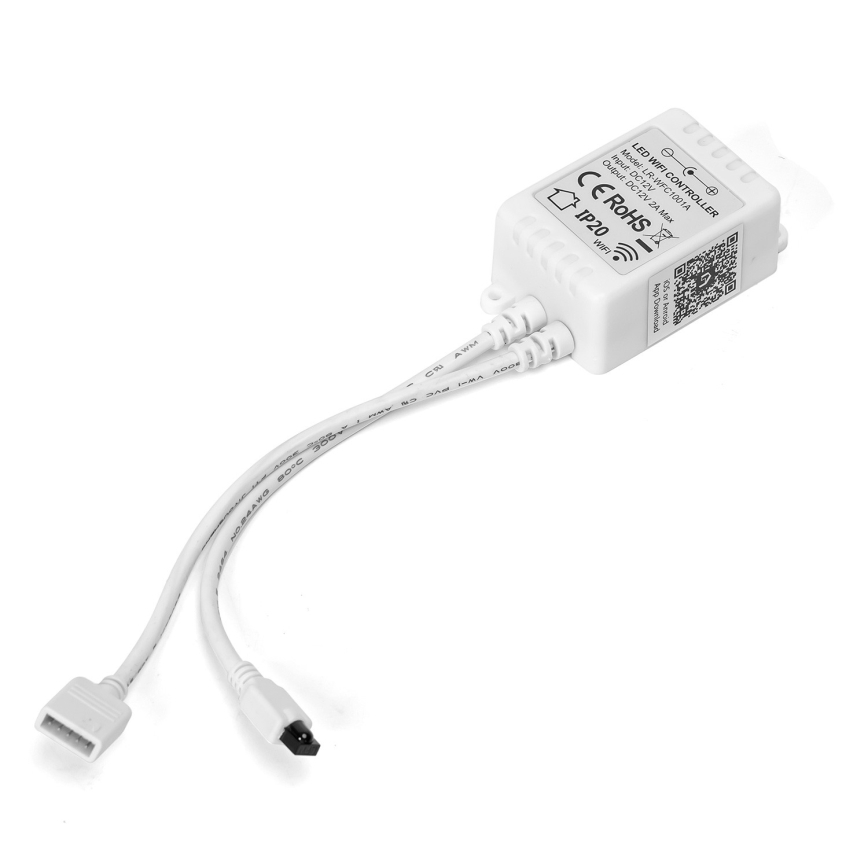 Aigostar - Regulowany pasek LED RGB 6,5 m LED/16,5W/12/230V 3000K Wi-Fi