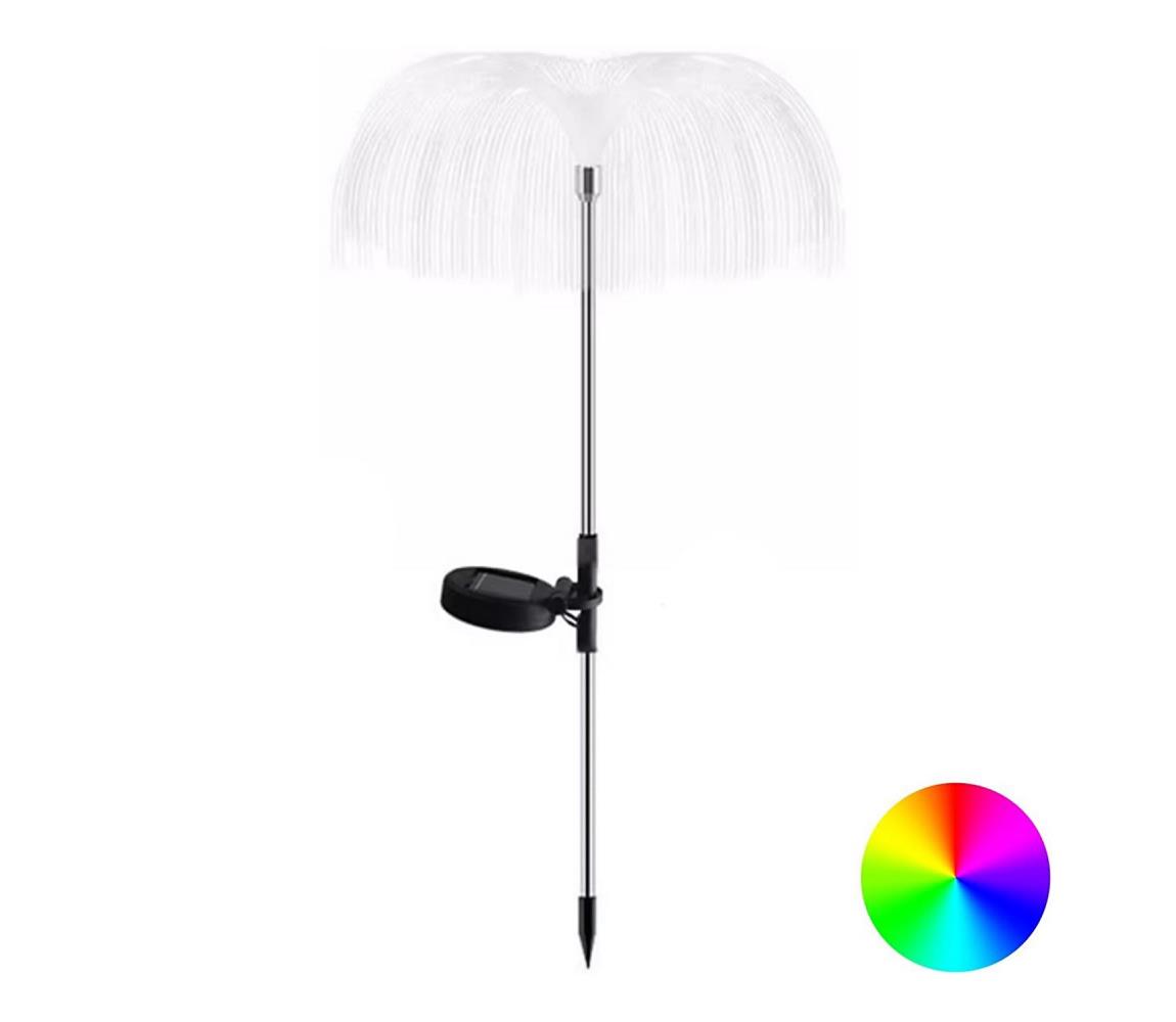 - LED RGB Dekoracyjna lampa solarna LED/0,03W/1,2V 70cm IP44