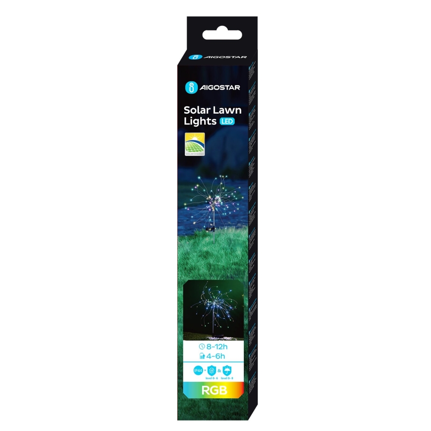 Aigostar - LED RGB Oświetlenie solarne LED/0,03W/1,2V IP44