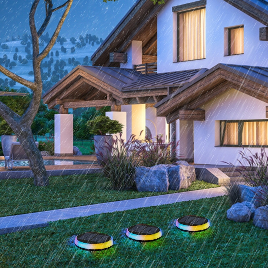 Aigostar - LED RGB Oświetlenie solarne LED/0,6W/3,7V IP65