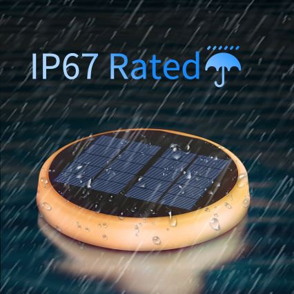 Aigostar - LED RGB Oświetlenie solarne LED/0,6W/3,7V IP65