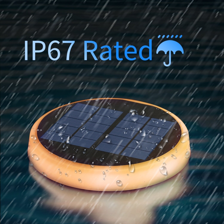 Aigostar - LED RGB Oświetlenie solarne LED/0,6W/3,7V IP65