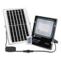 Aigostar - LED RGB regulowany reflektor solarny LED/100W/3,2V IP66 + pilot zdalnego sterowania