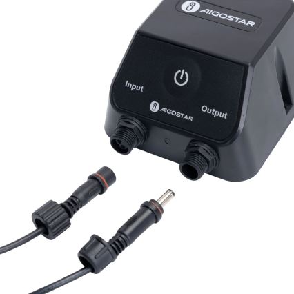 Aigostar - LED RGBW ściemnialna lampa zewnętrzna MESH LED/35W/3,7V 4000mAh 2700-6500K IP65 śr. 50 cm + pilot zdalnego sterowania