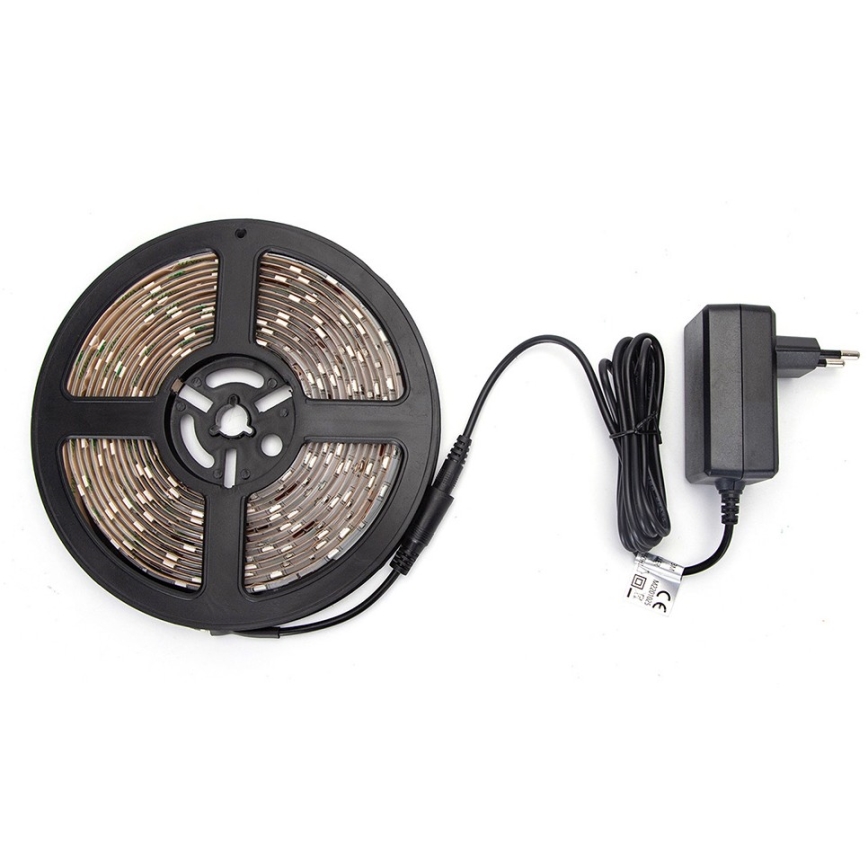 Aigostar - ściemnialna taśma LED RGB 5m LED/24W/12/230V IP65 + pilot zdalnego sterowania